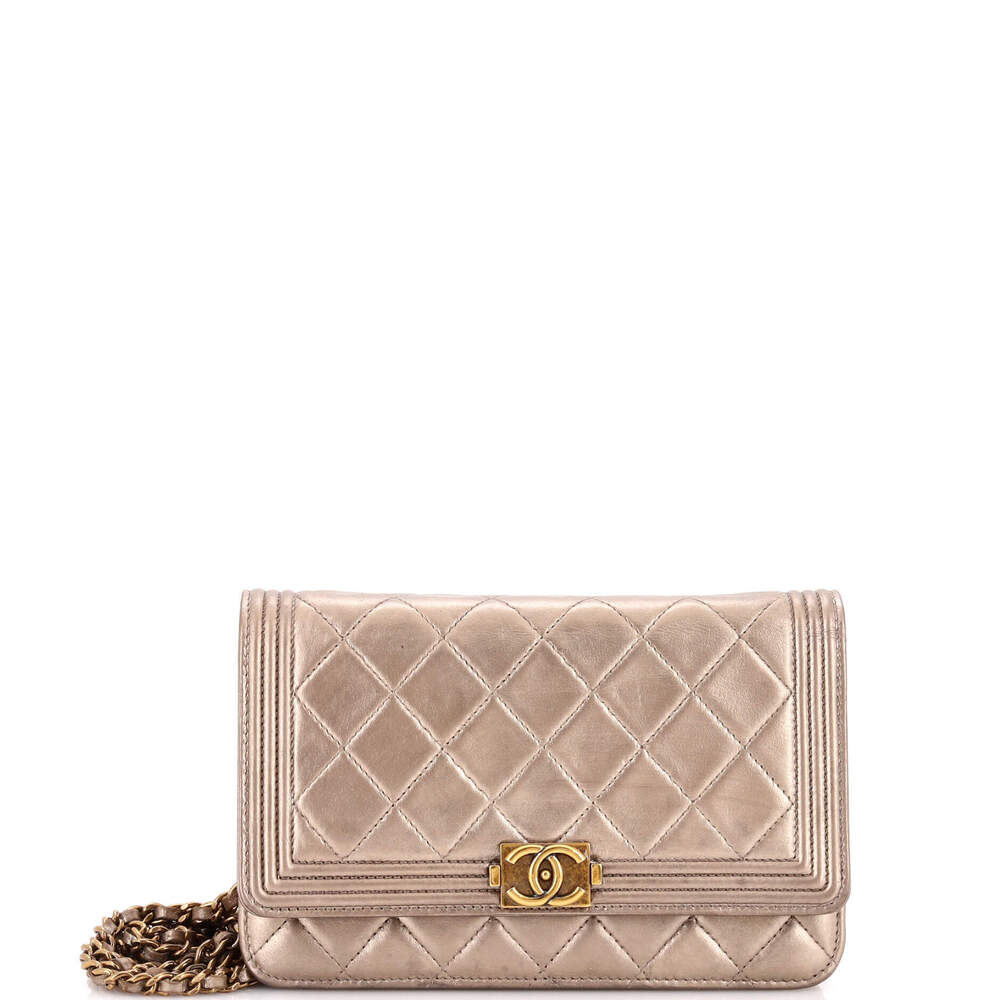 Chanel Boy Wallet on Chain